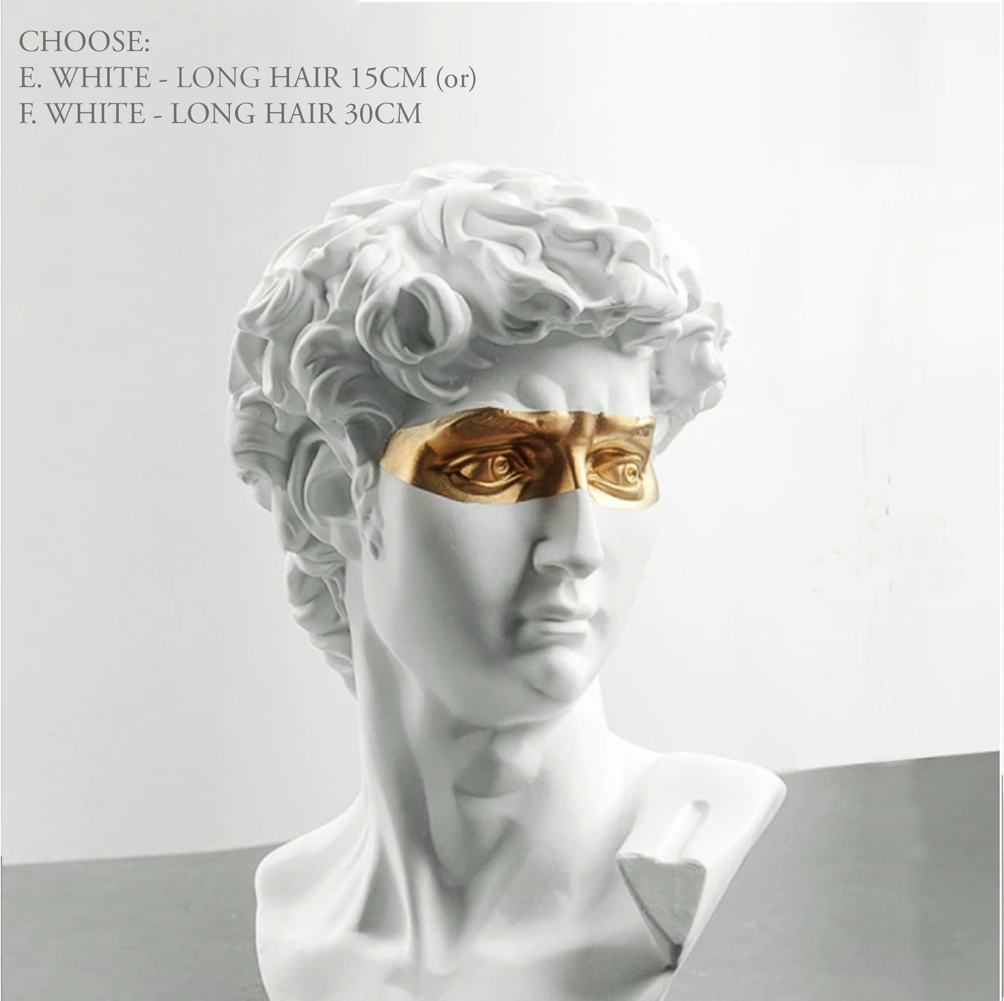 Greek God Sculptures - Jasmine and Jade Interiors