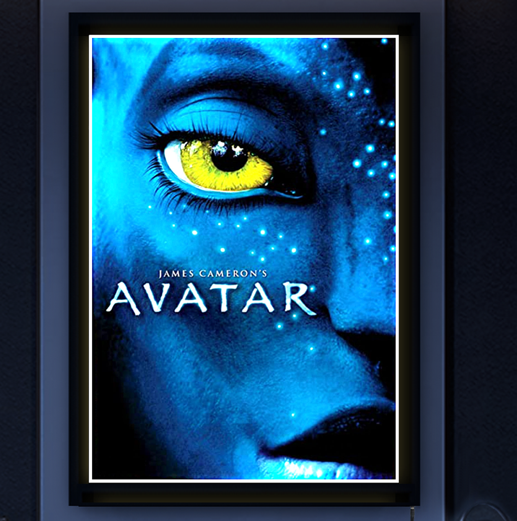 Avatar Illuminated Backlit LED Framed Movie Art