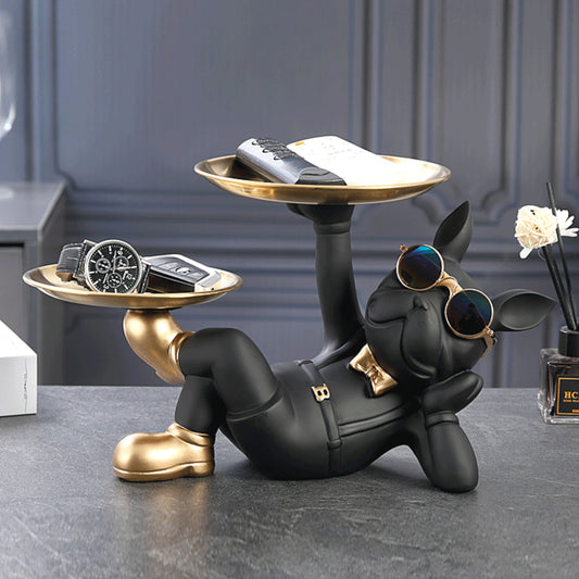 French Bulldog Butler Sculpture - 5 Colours