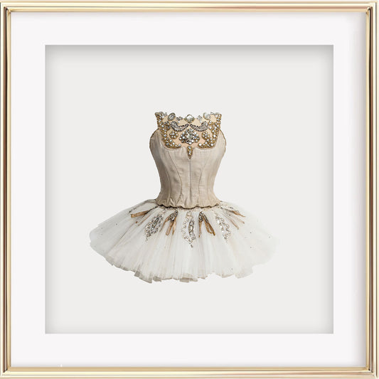 Diamond Tutu Art Print - Jasmine and Jade Interiors