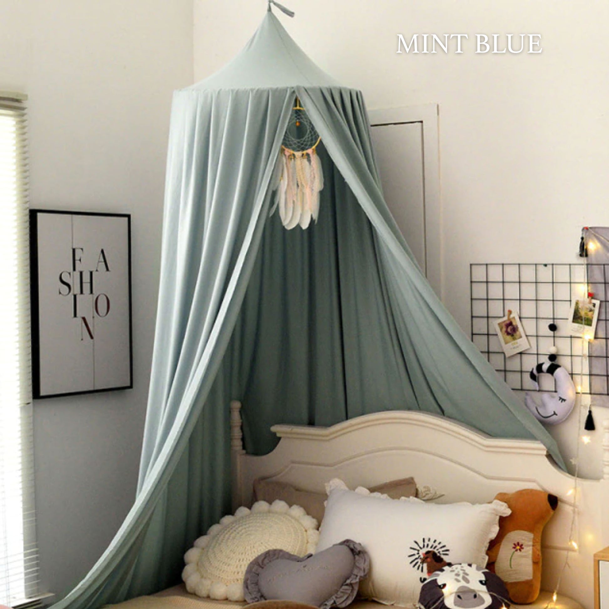 Rust Bed Canopy - 6 Different Colours - Jasmine and Jade Interiors