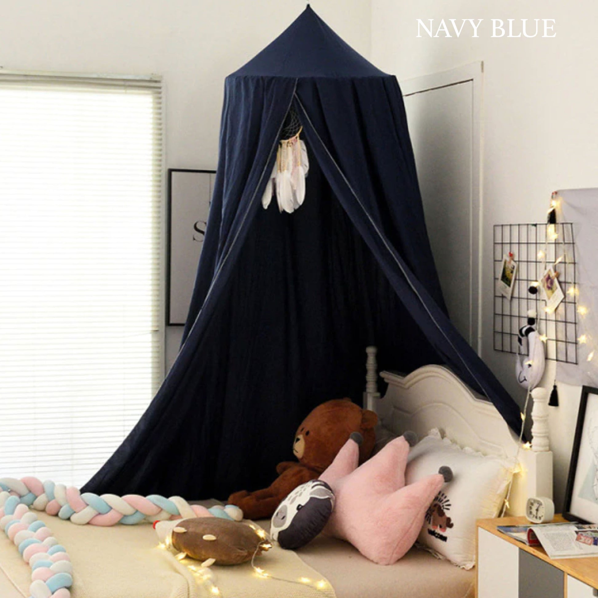 Rust Bed Canopy - 6 Different Colours - Jasmine and Jade Interiors