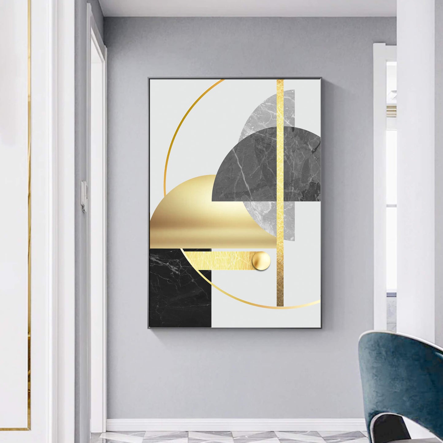 Северно златно изкуствено печат (А)