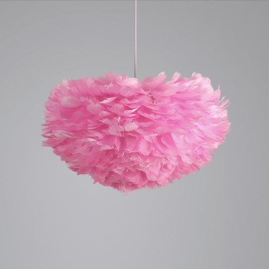 Swan Feather Pendant, ceiling light, lamp