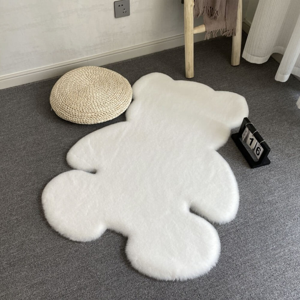 Soft Fur Teddy Rug