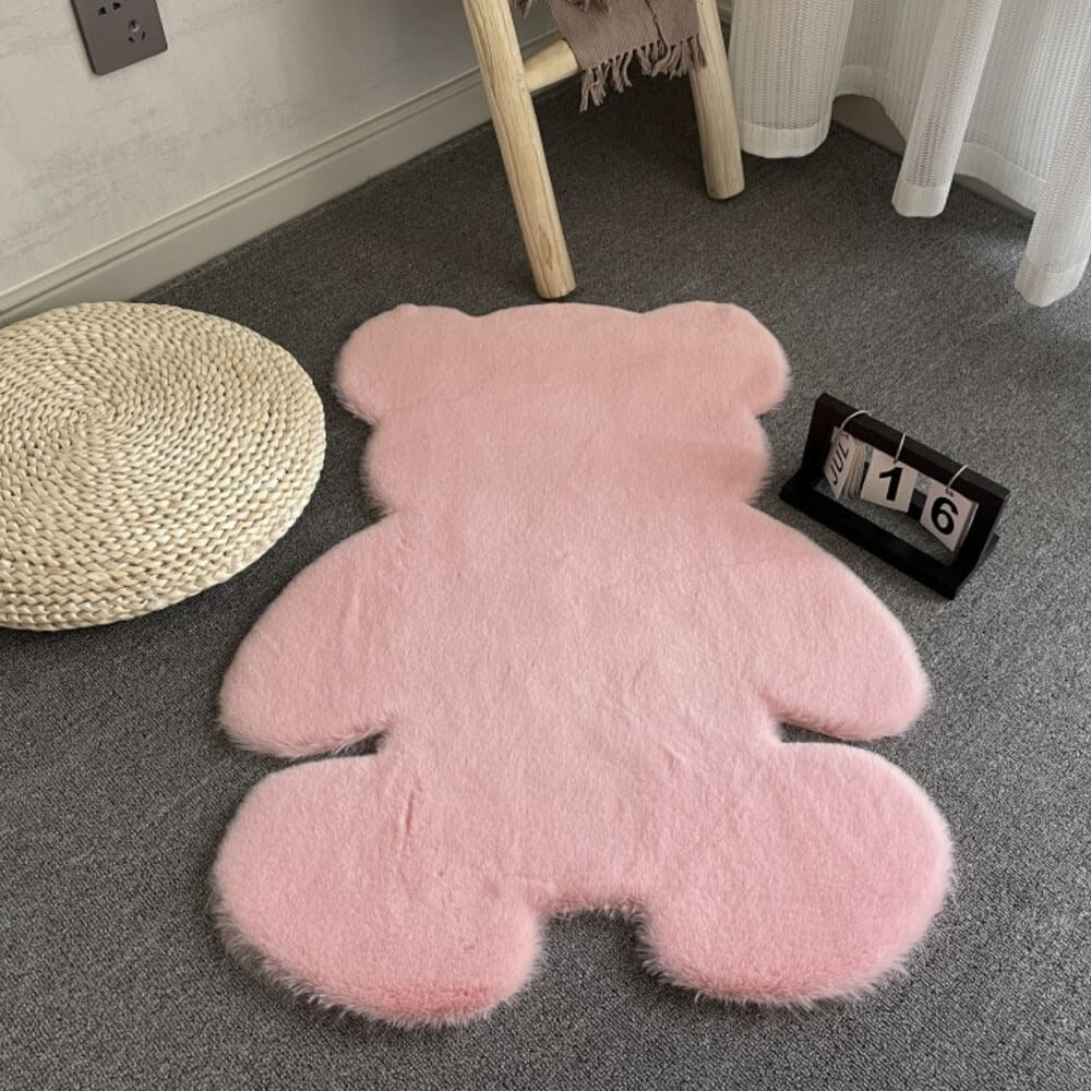 Soft Fur Teddy Rug