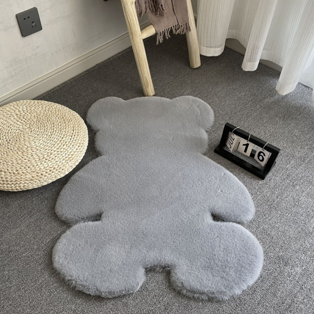 Soft Fur Teddy Rug