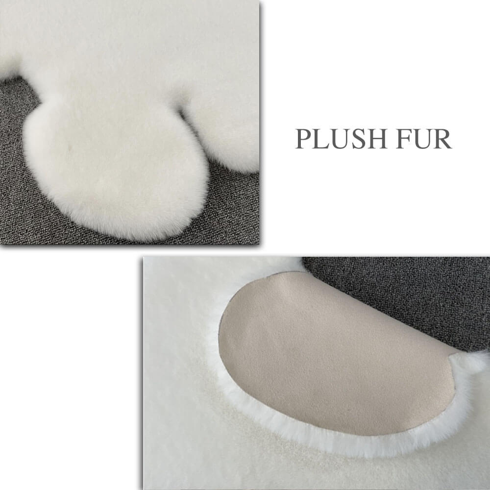 Soft Fur Teddy Rug