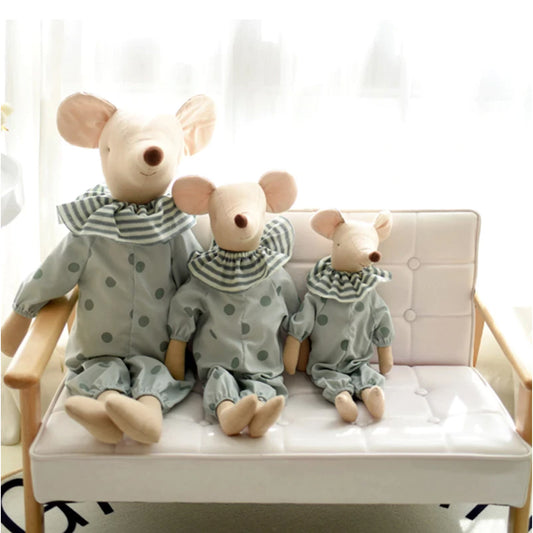 Mr & Mrs Mouse Soft Touch Dolls - Jasmine and Jade Interiors
