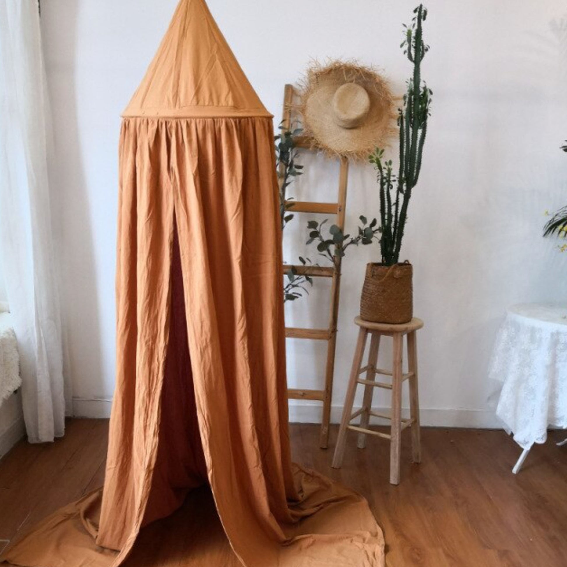 Rust Bed Canopy - 6 Different Colours - Jasmine and Jade Interiors
