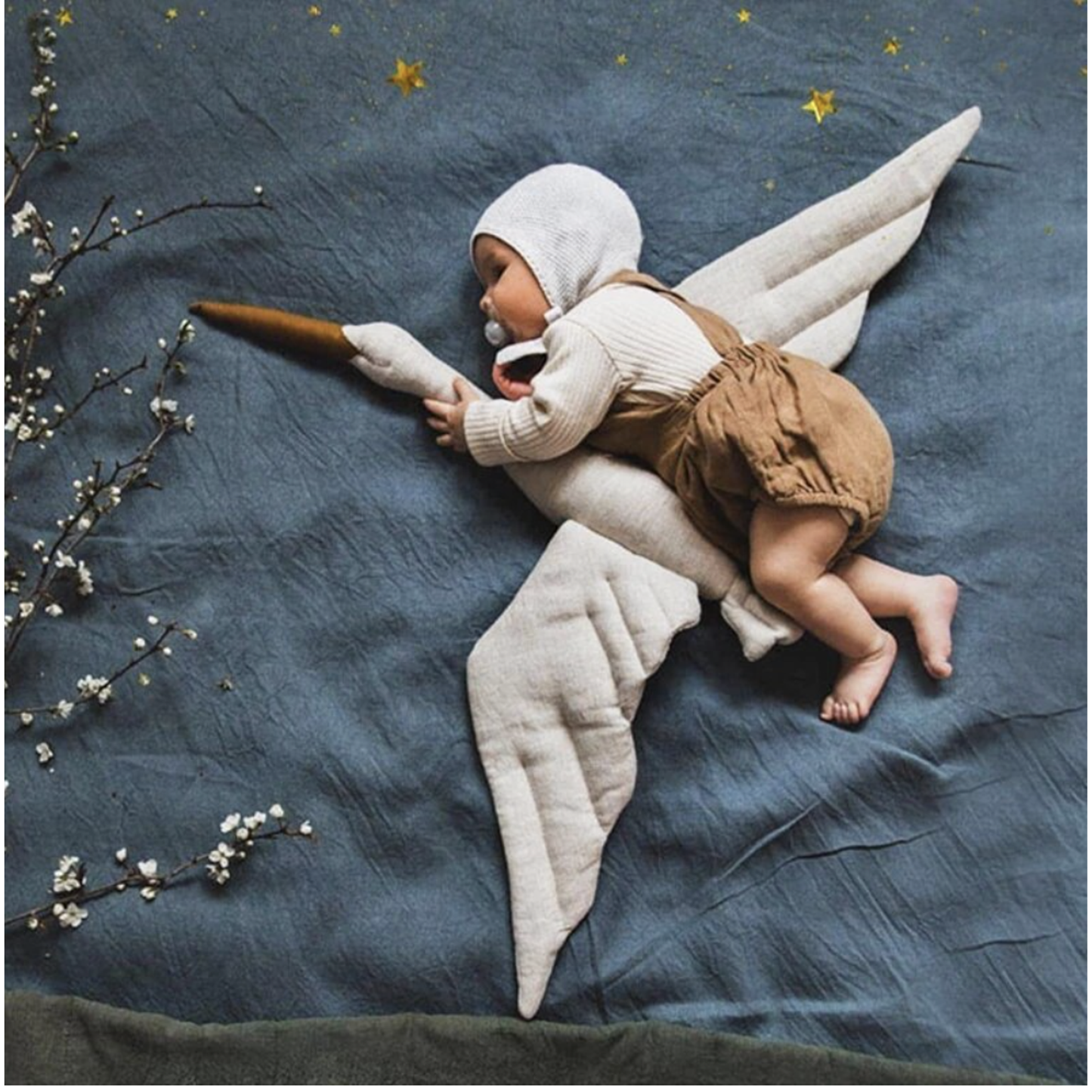 Kids Room, Flying Swan Nursery Mobile - 3 Colours