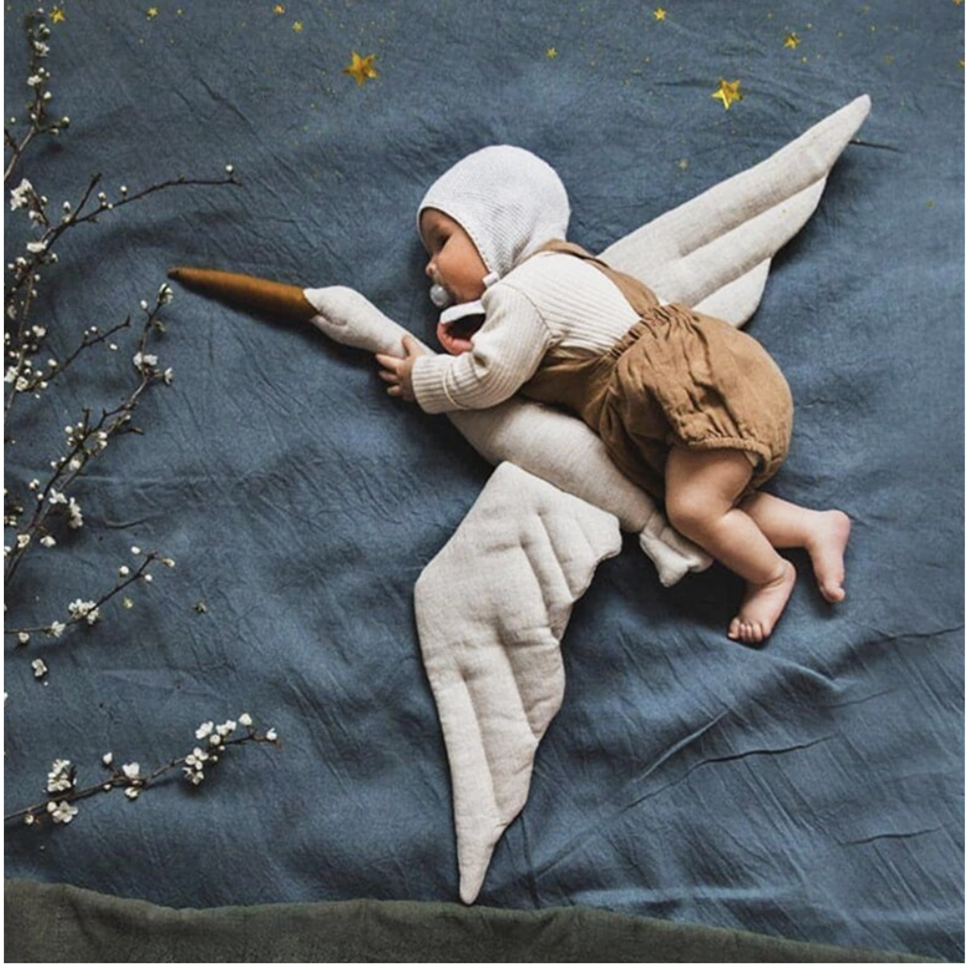 Kids Room, Flying Swan Nursery Mobile - 3 Colours