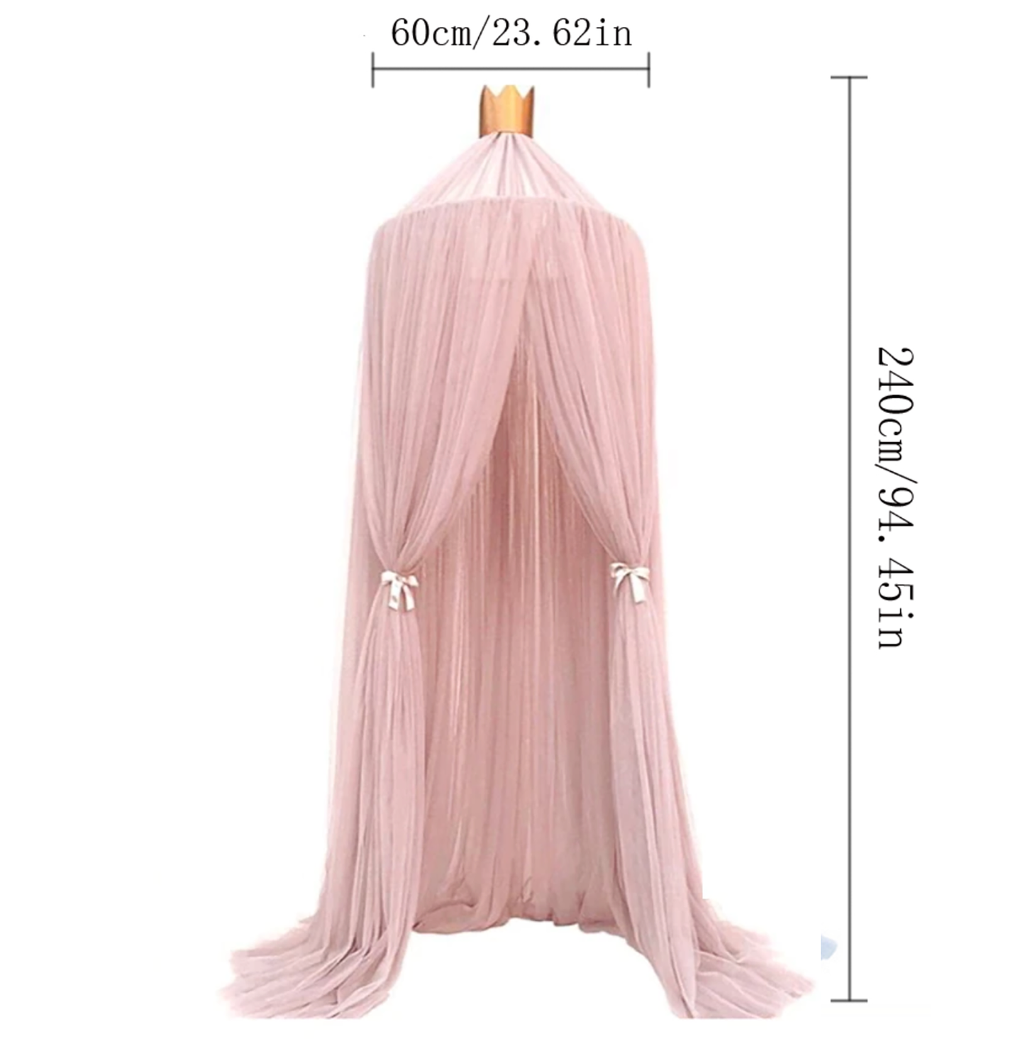 The Princess Bed Canopy - 6 Colours - Jasmine and Jade Interiors