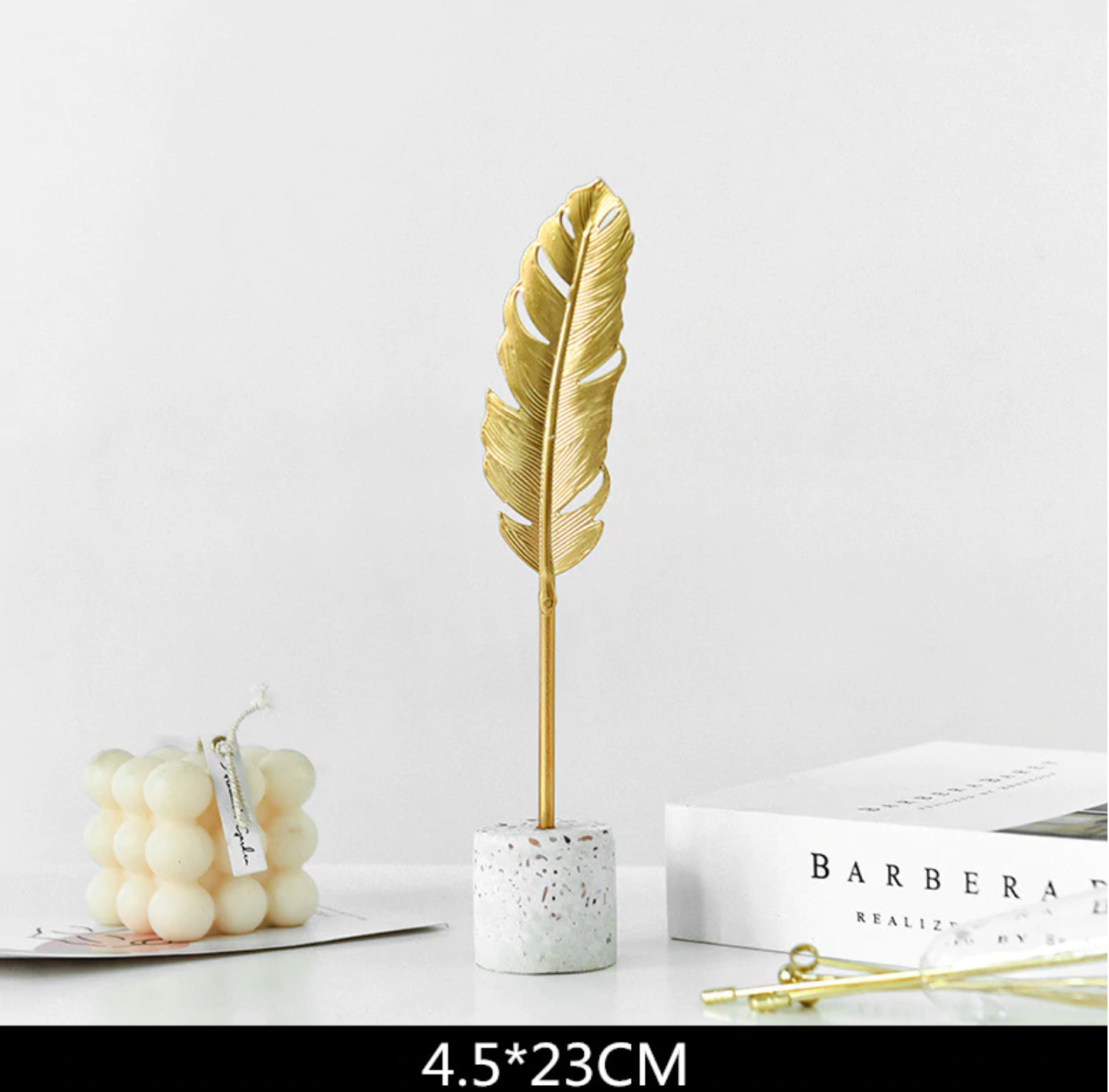 Gold Leaf Ornaments - Jasmine and Jade Interiors