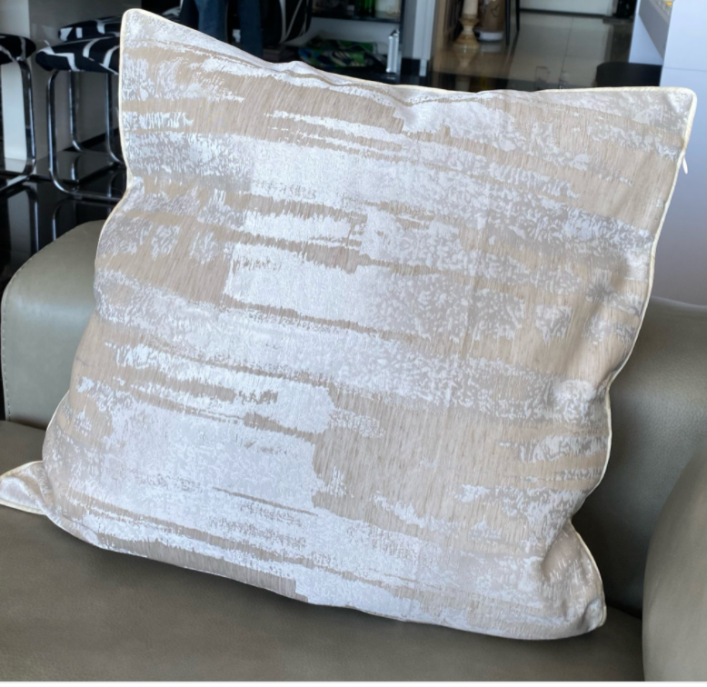 Champagne Beige Cushion - 45 x 45cm or 50 x 50cm - Jasmine and Jade Interiors