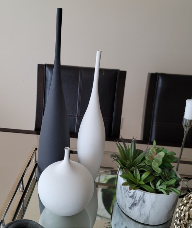 Nordic Slim Jim Vases - Jasmine and Jade Interiors