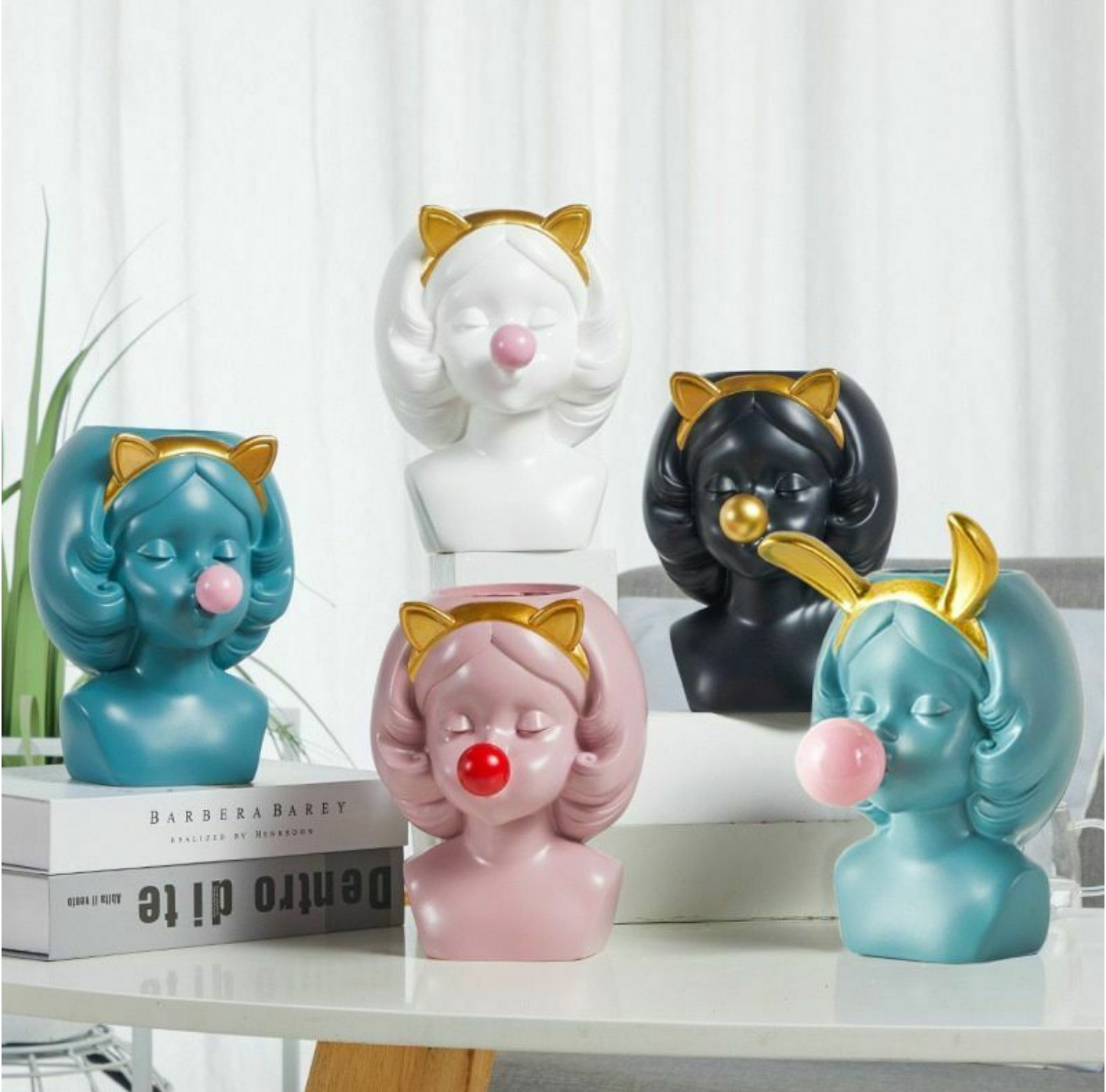 Bubble Girl Figurines - Jasmine and Jade Interiors