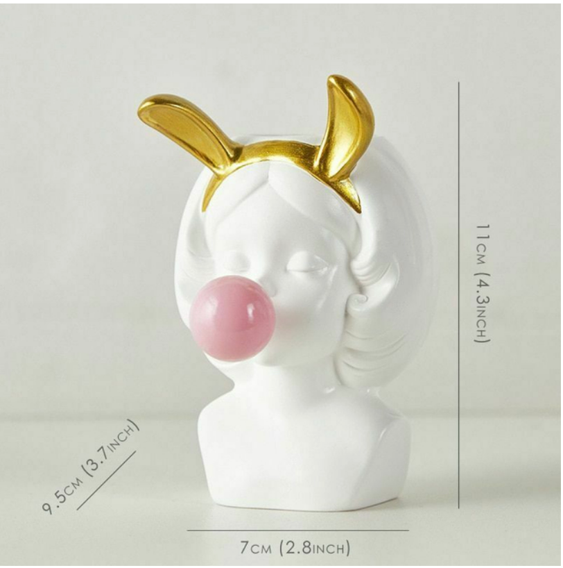 Bubble Girl Figurines - Jasmine and Jade Interiors