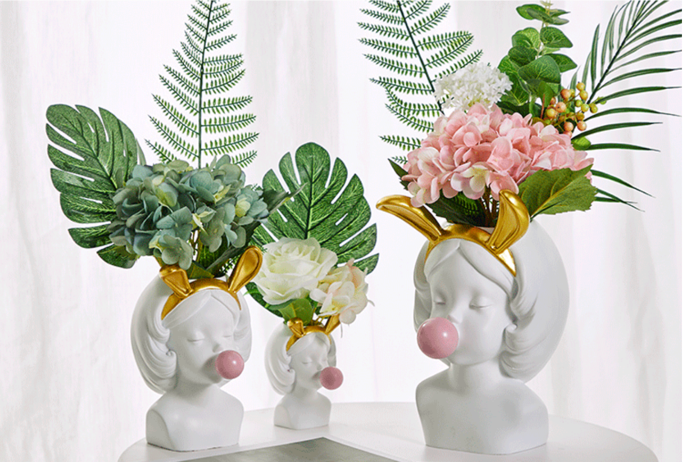 Bubble Girl Figurines - Jasmine and Jade Interiors