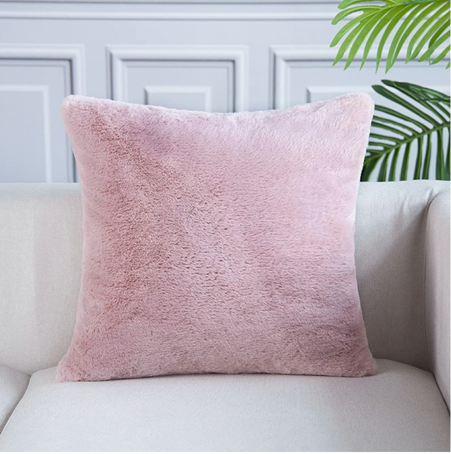 Luxe Faux Fur Cushions - 2 Colours - Jasmine and Jade Interiors