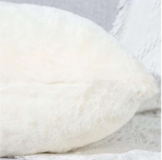 Luxe Faux Fur Cushions - 2 Colours - Jasmine and Jade Interiors