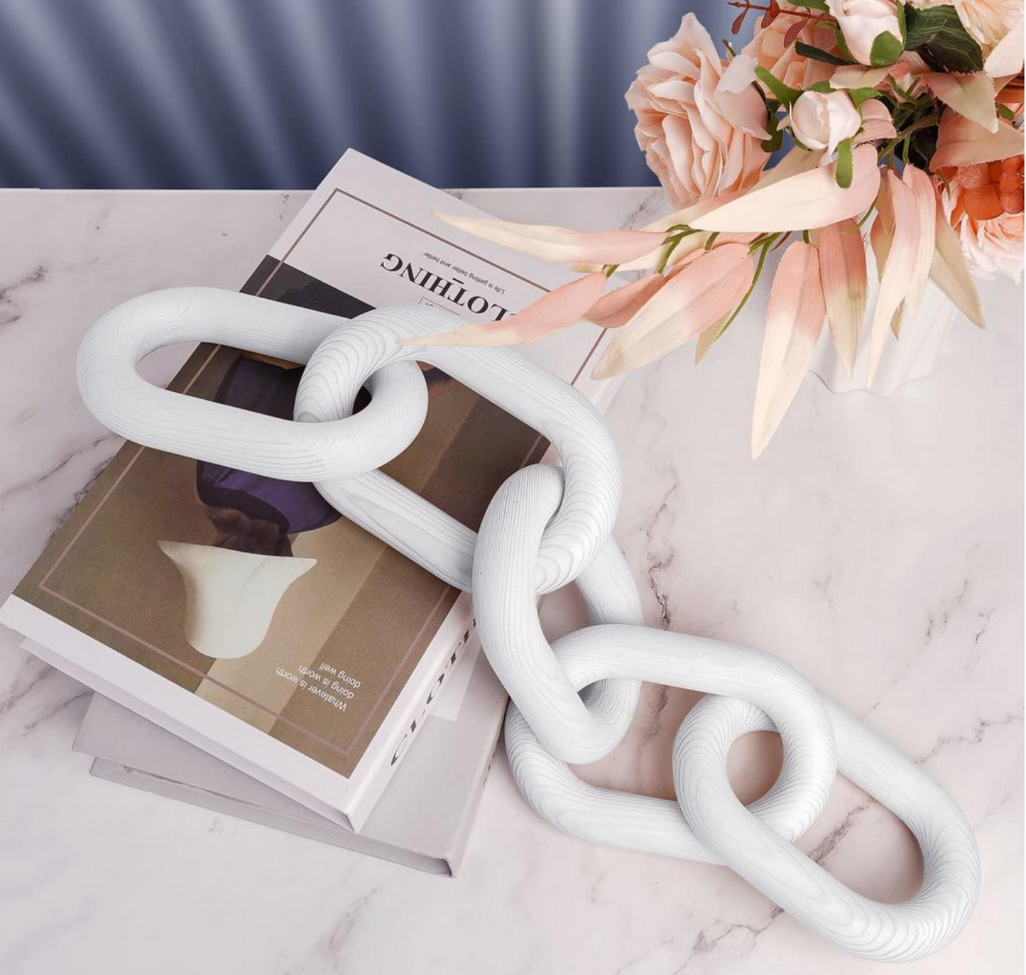 Boho 5-kedjelänkskulptur - 4 färger