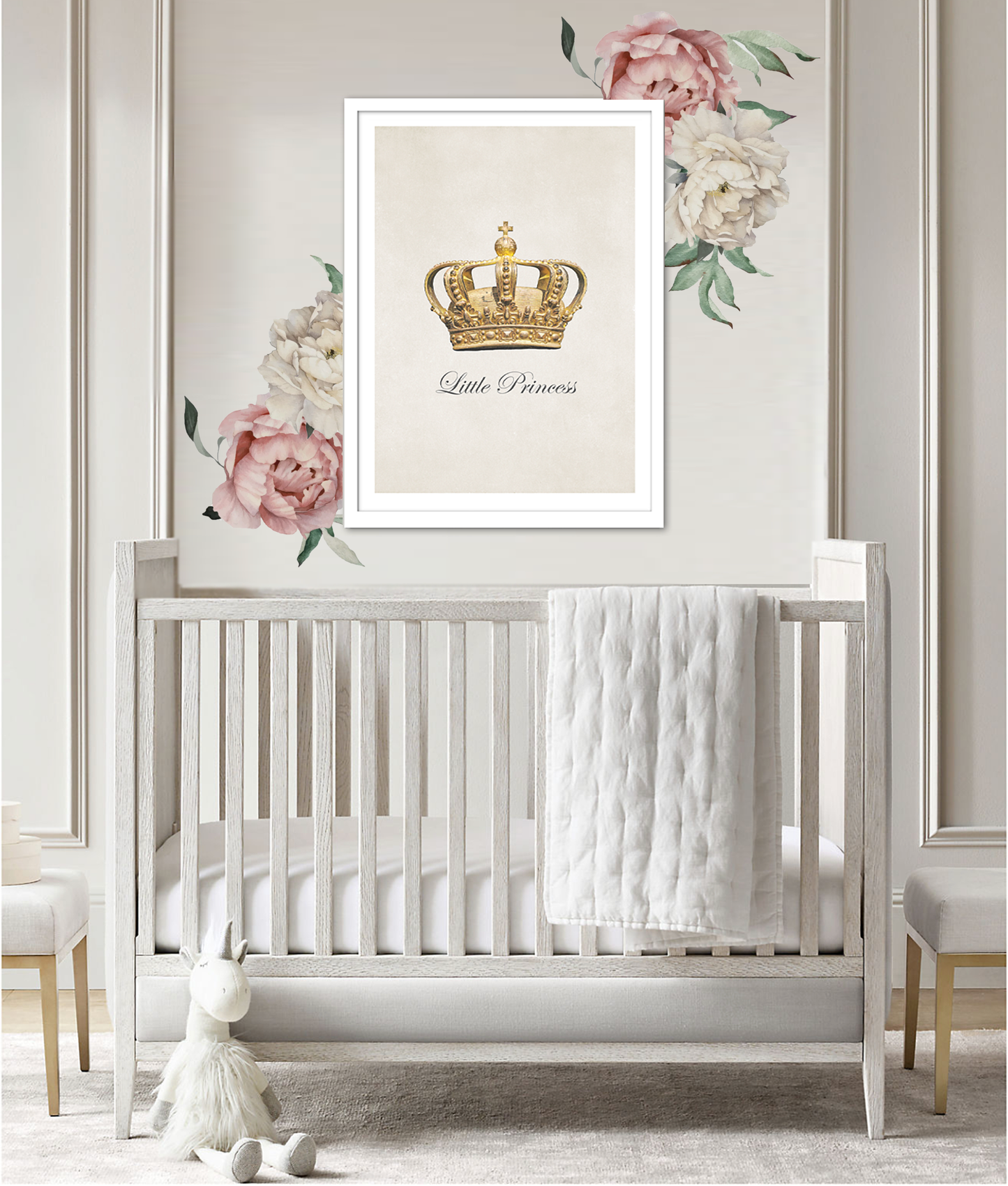 Peony Flower Wall Decals - 2 Colours - Jasmine and Jade Interiors