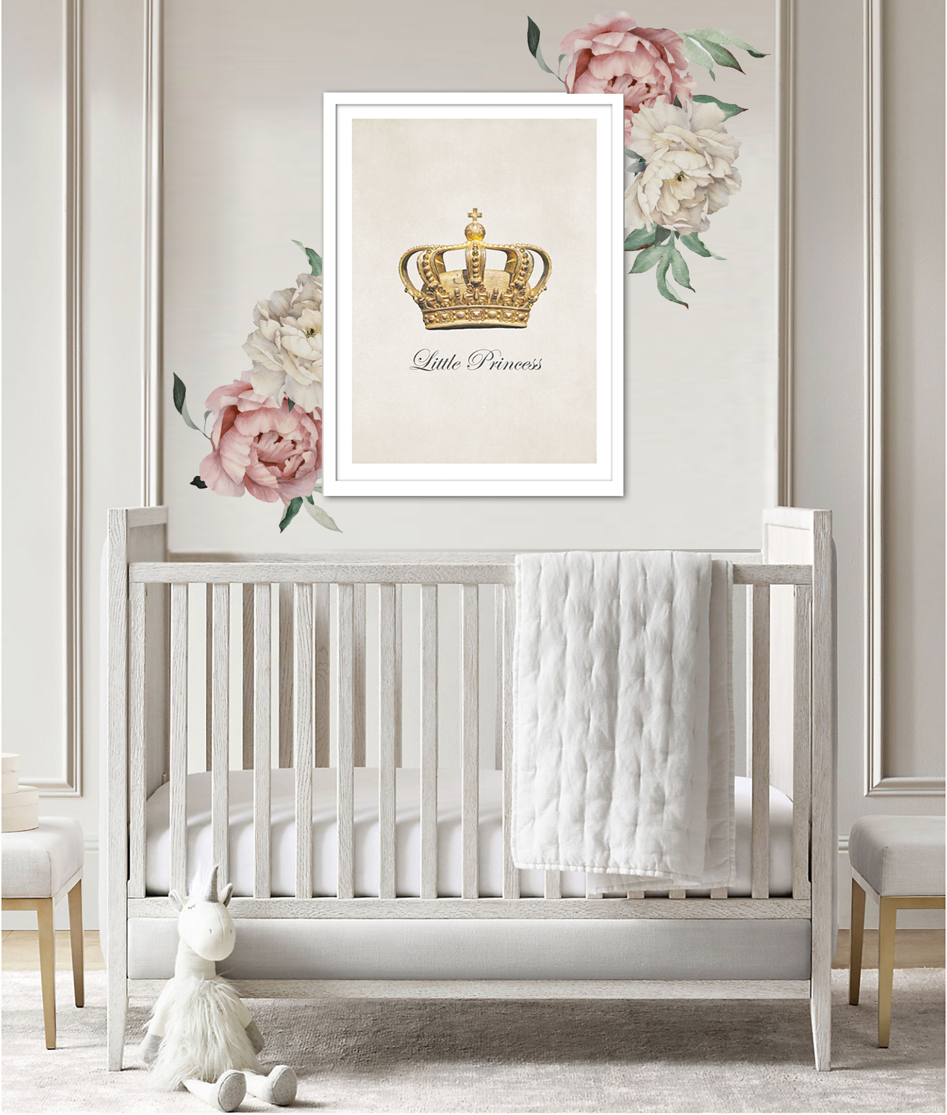 Peony Flower Wall Decals - 2 Colours - Jasmine and Jade Interiors