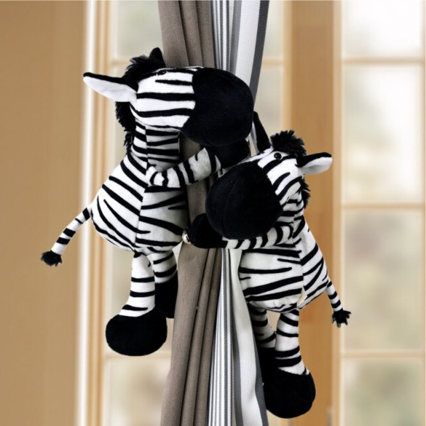 Plush Animal Curtain Tiebacks (Pair) - 8 Styles