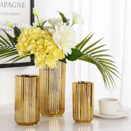 Golden Ridge Vases - Jasmine and Jade Interiors