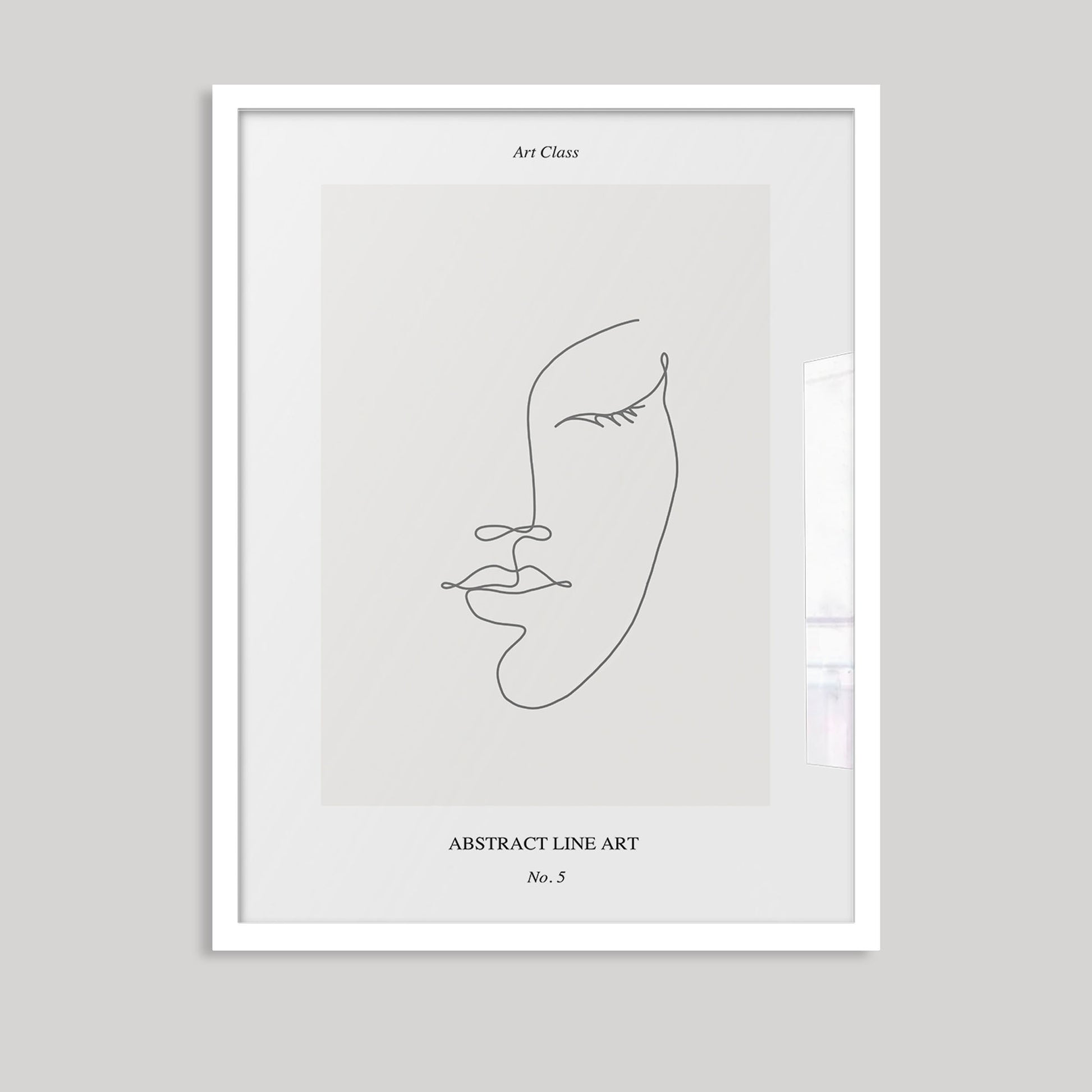 Beauty - Line Art Print No.5
