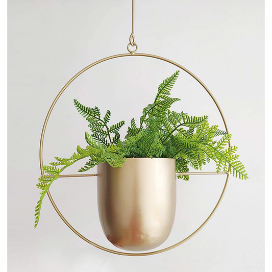 Metal Wall Hanging Planters - Jasmine and Jade Interiors