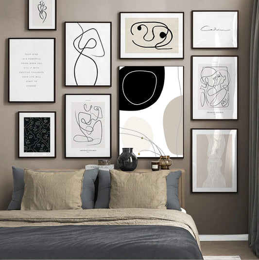 Boho Forms No.1 Art Print