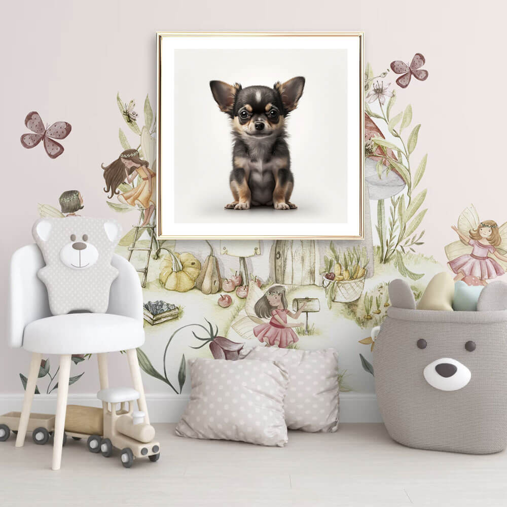 Cute Puppy (B) Art Print