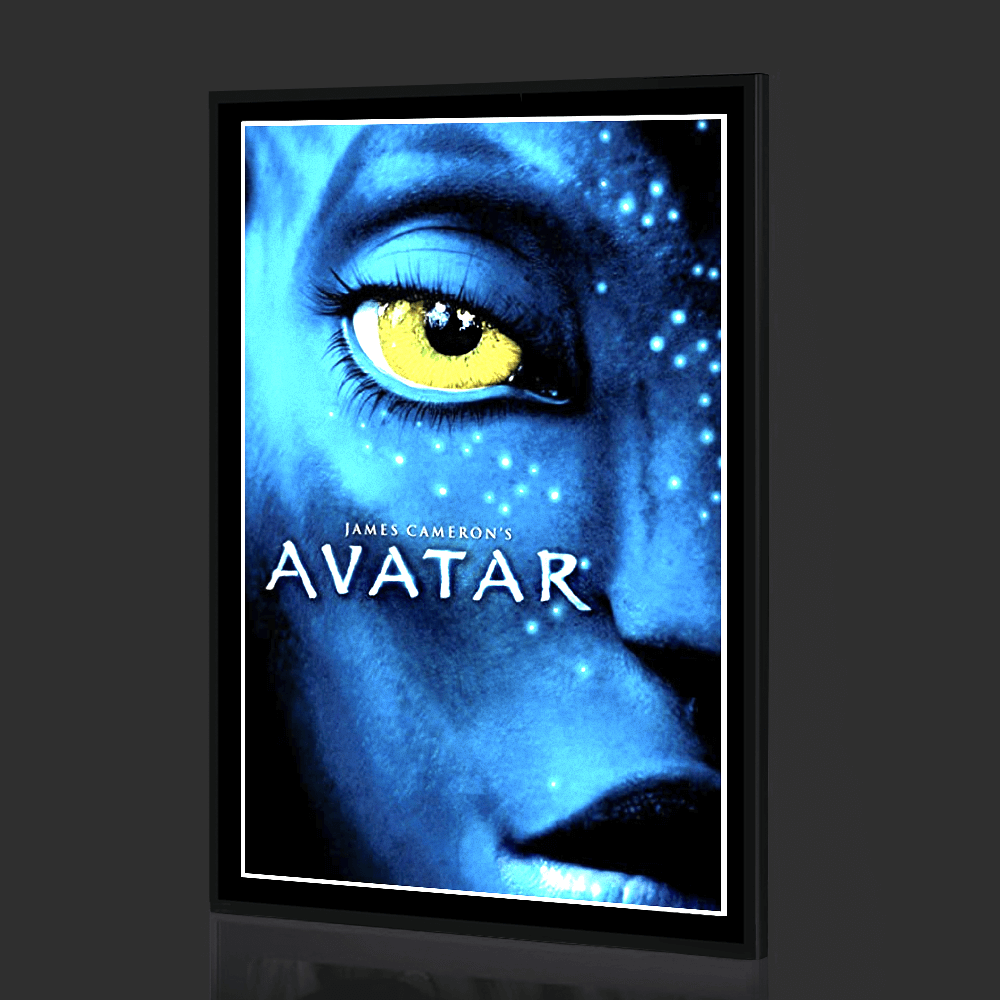 Avatar Illuminated Backlit LED Framed Movie Art