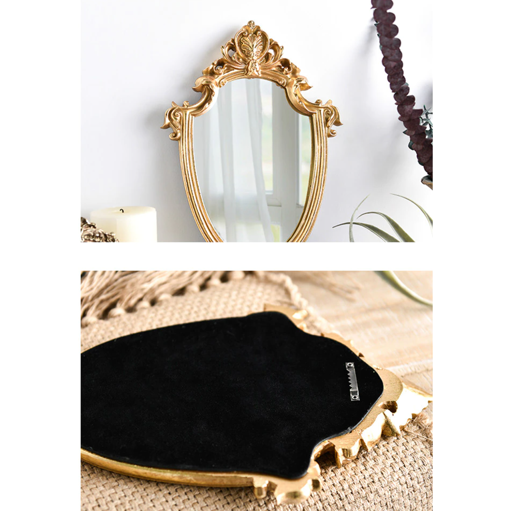 Golden Princess Mirror's - Jasmine and Jade Interiors