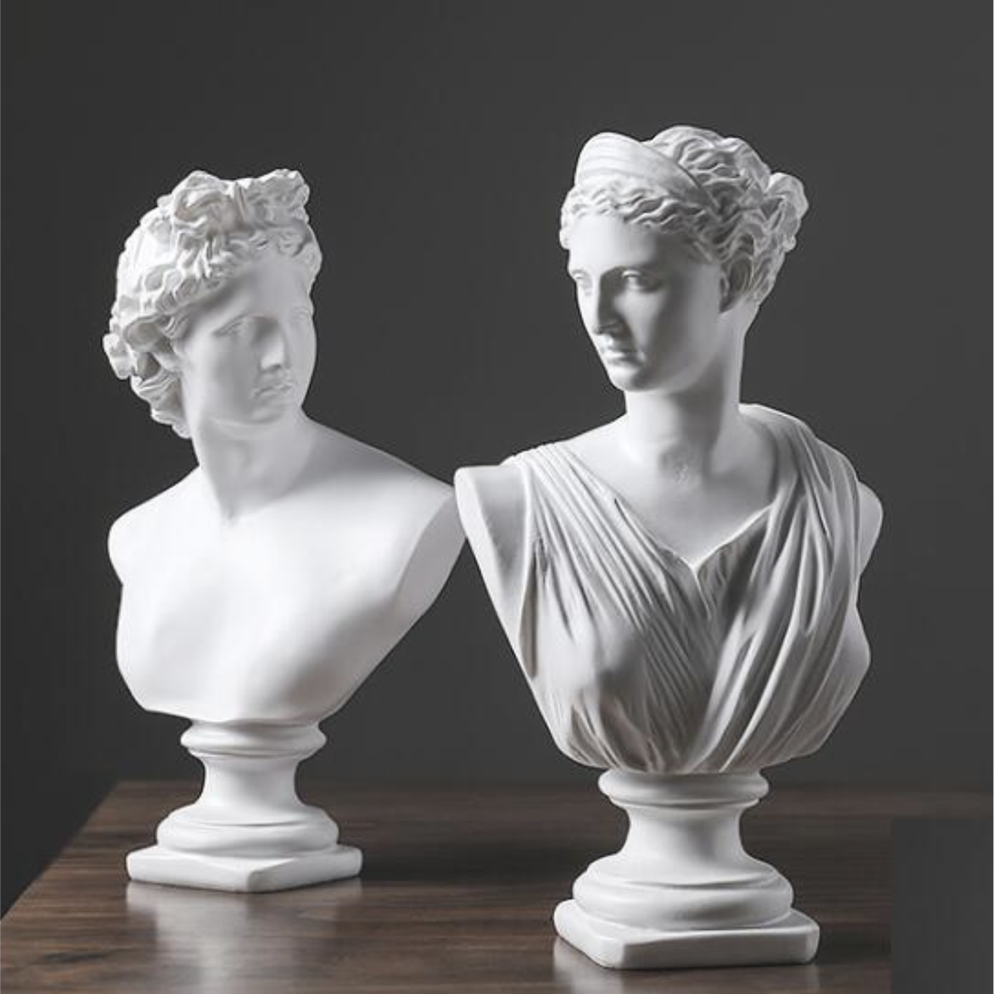 Greek Venus & David Statues - Jasmine and Jade Interiors