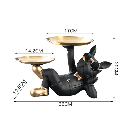 French Bulldog Butler Sculpture - 5 Colours