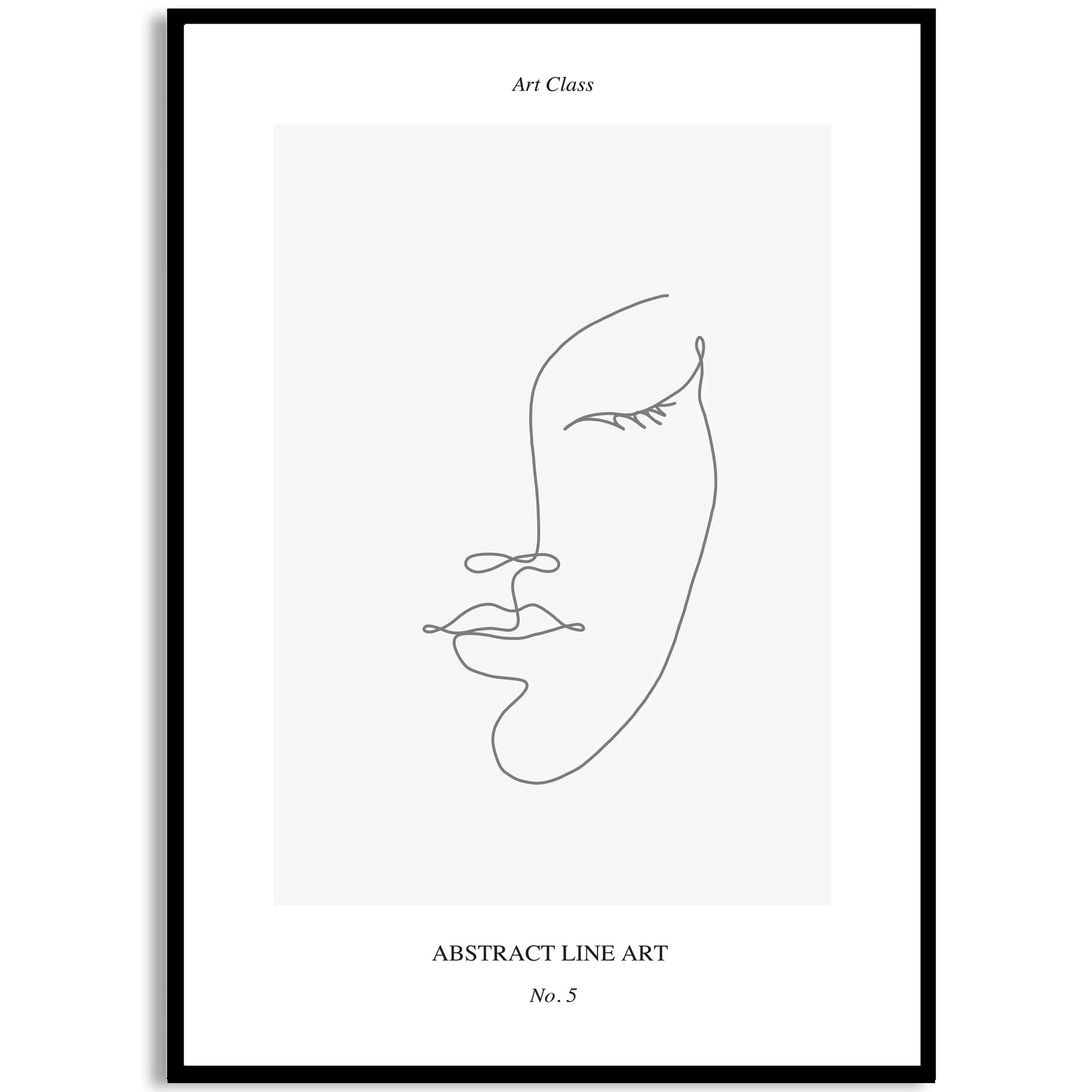Beauty - Line Art Print No.5