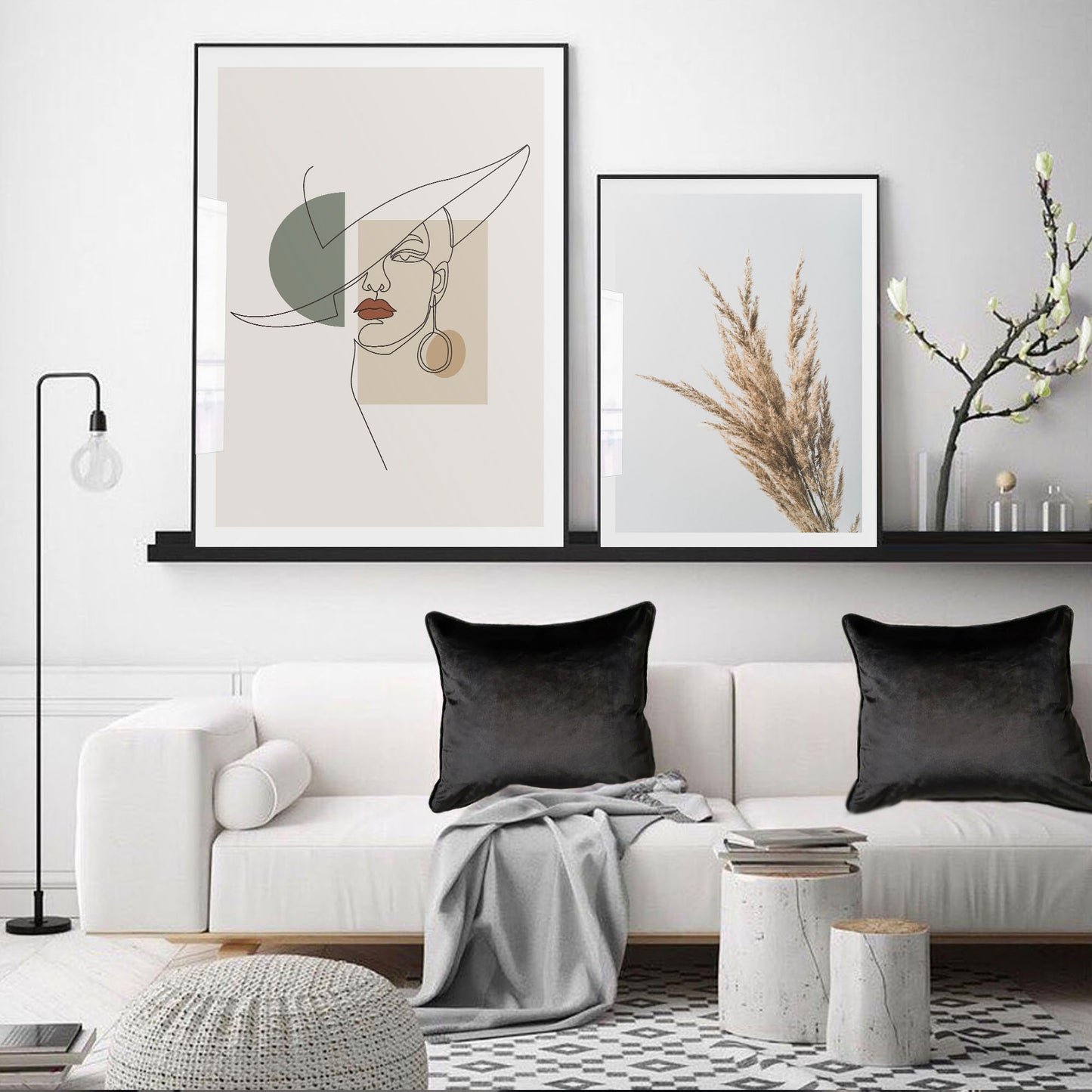 Pampass Grass Art Print