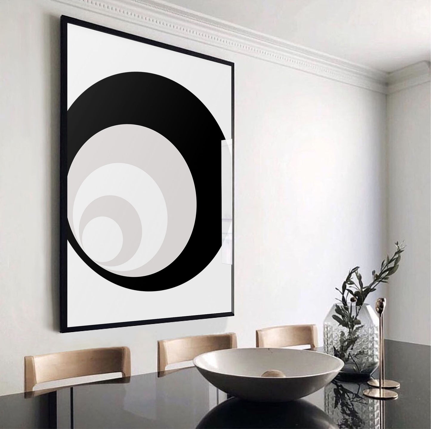 Concentric Circles Art Print - Jasmine and Jade Interiors