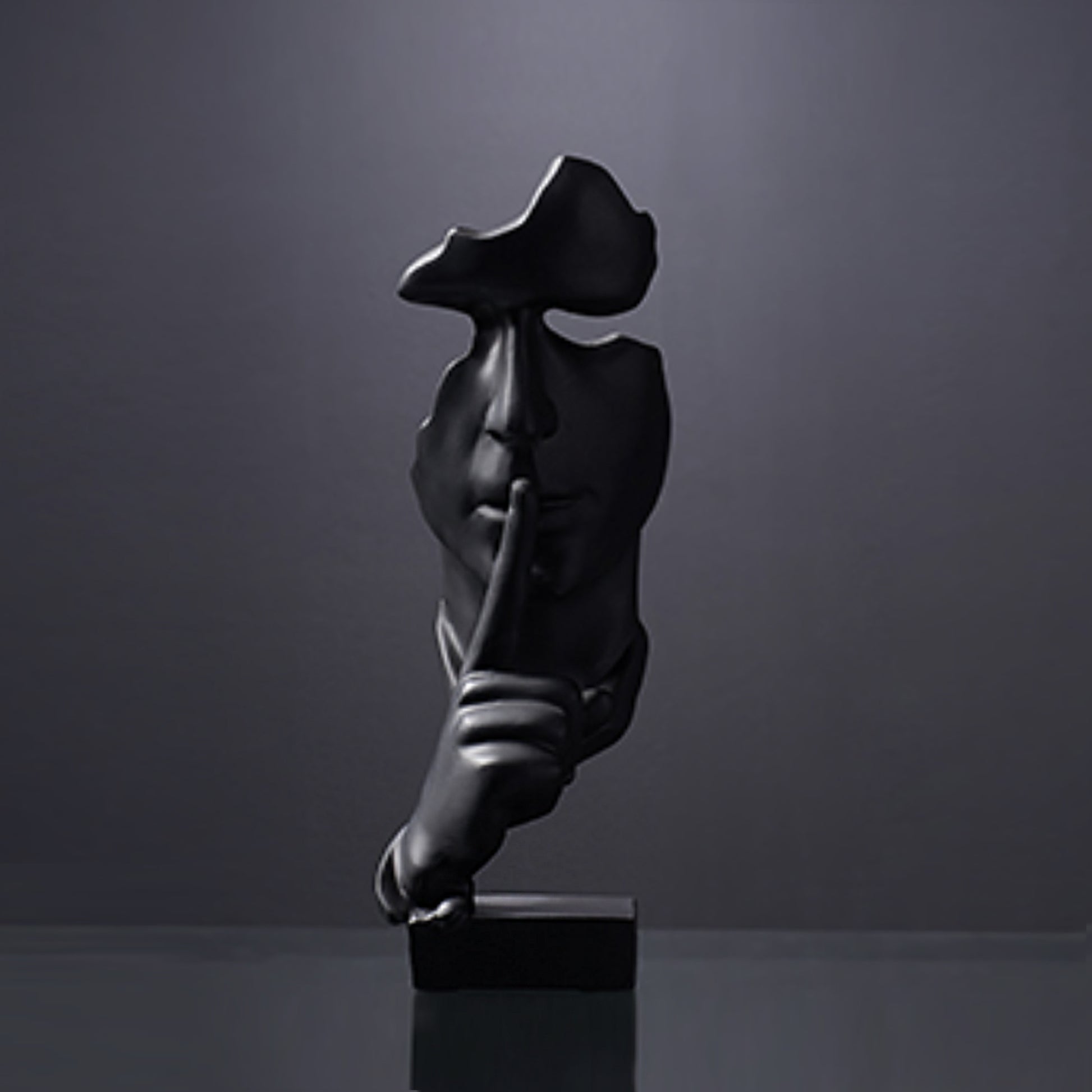 Modern Silence Statues - Jasmine and Jade Interiors