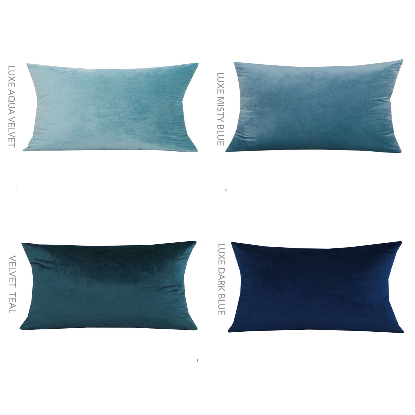 Luxe Velvet Cushions  - Light Beige - 18 Colours - Jasmine and Jade Interiors