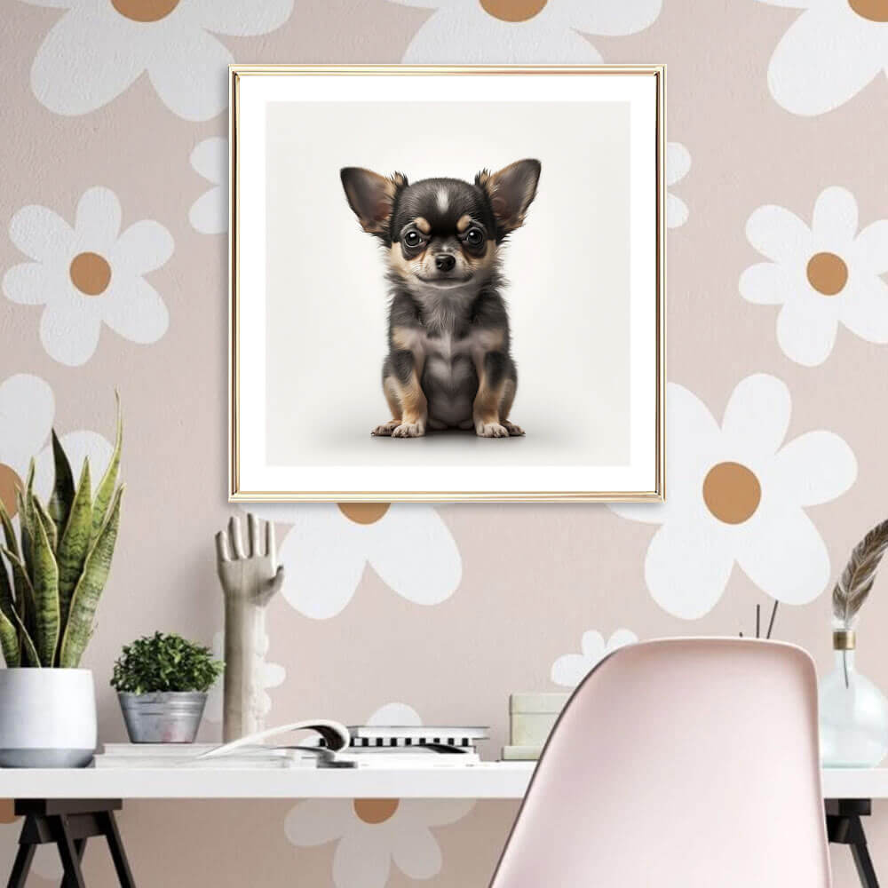 Cute Puppy (B) Art Print