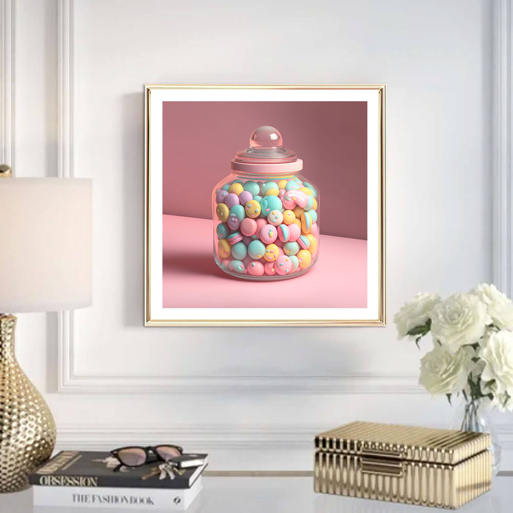 Candy Jar Art Print