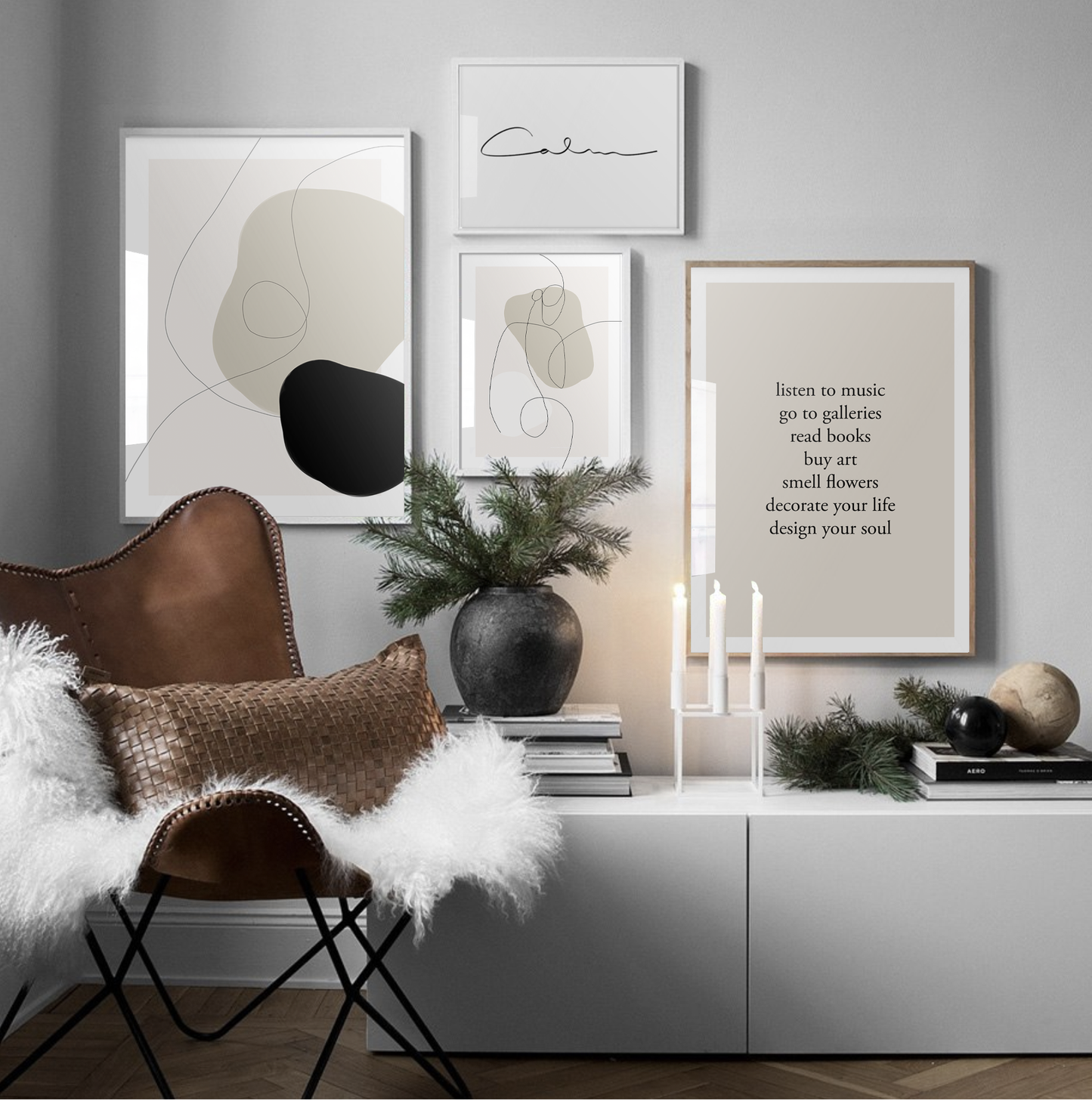 Soul Typography Art Print