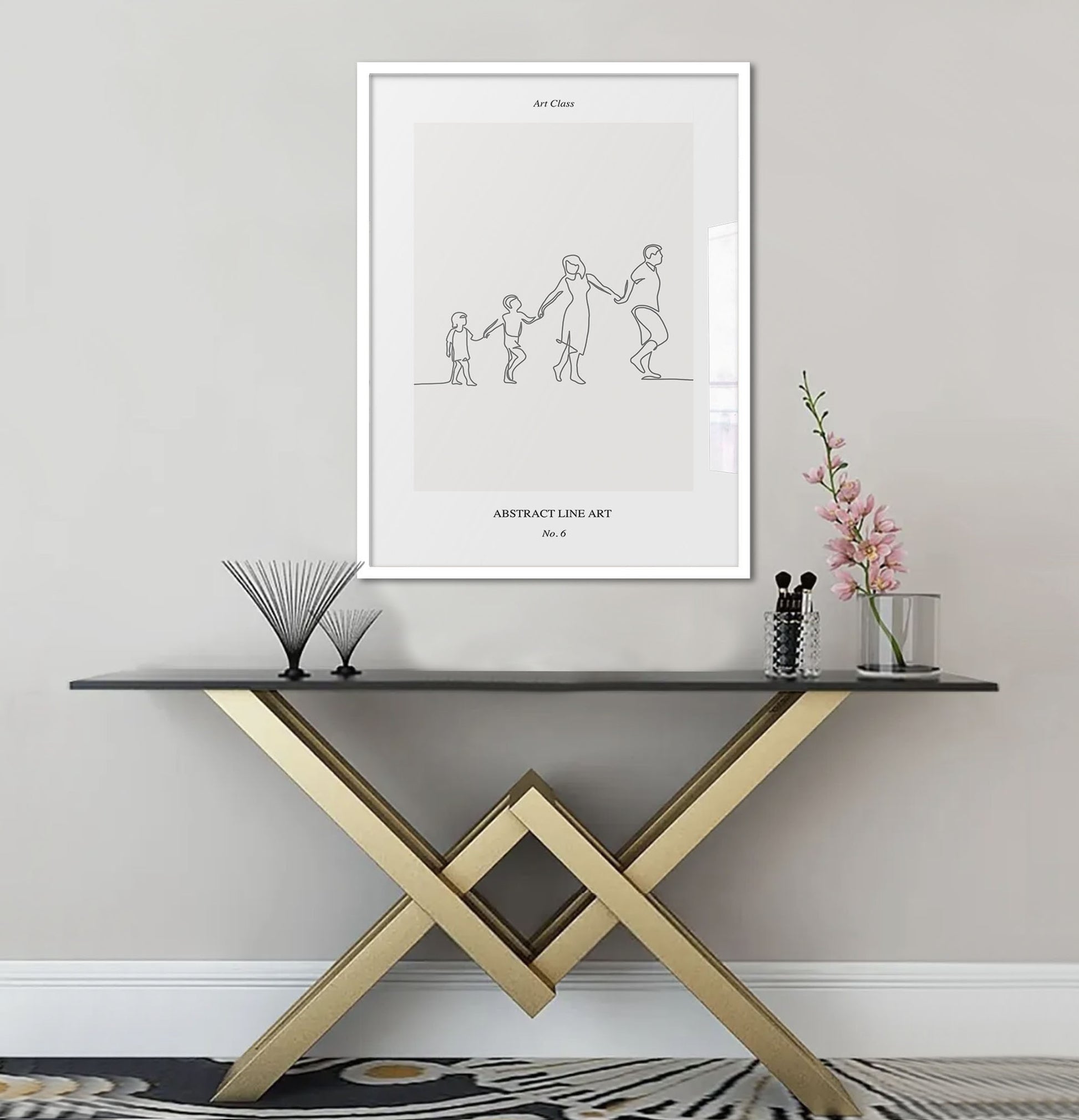Our Family Art Print - Jasmine and Jade Interiors