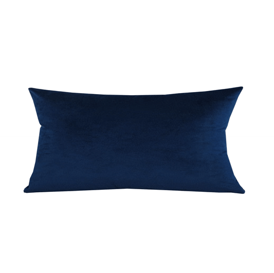 Luxe Velvet Cushion - Mörkblå