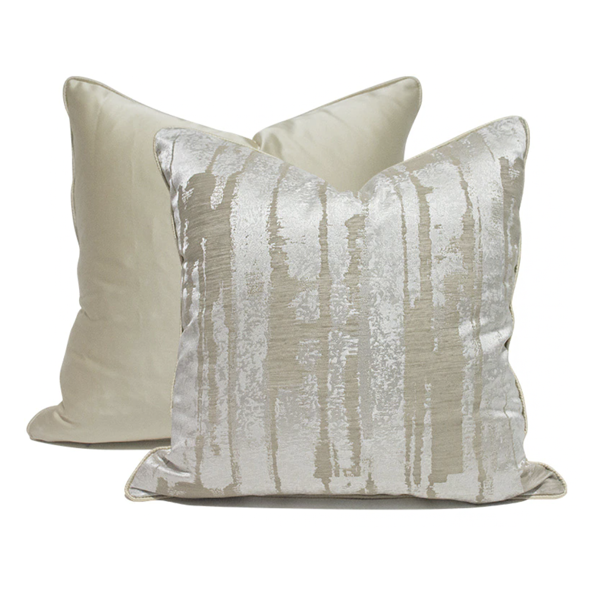Champagne Beige Cushion - 45 x 45cm or 50 x 50cm - Jasmine and Jade Interiors