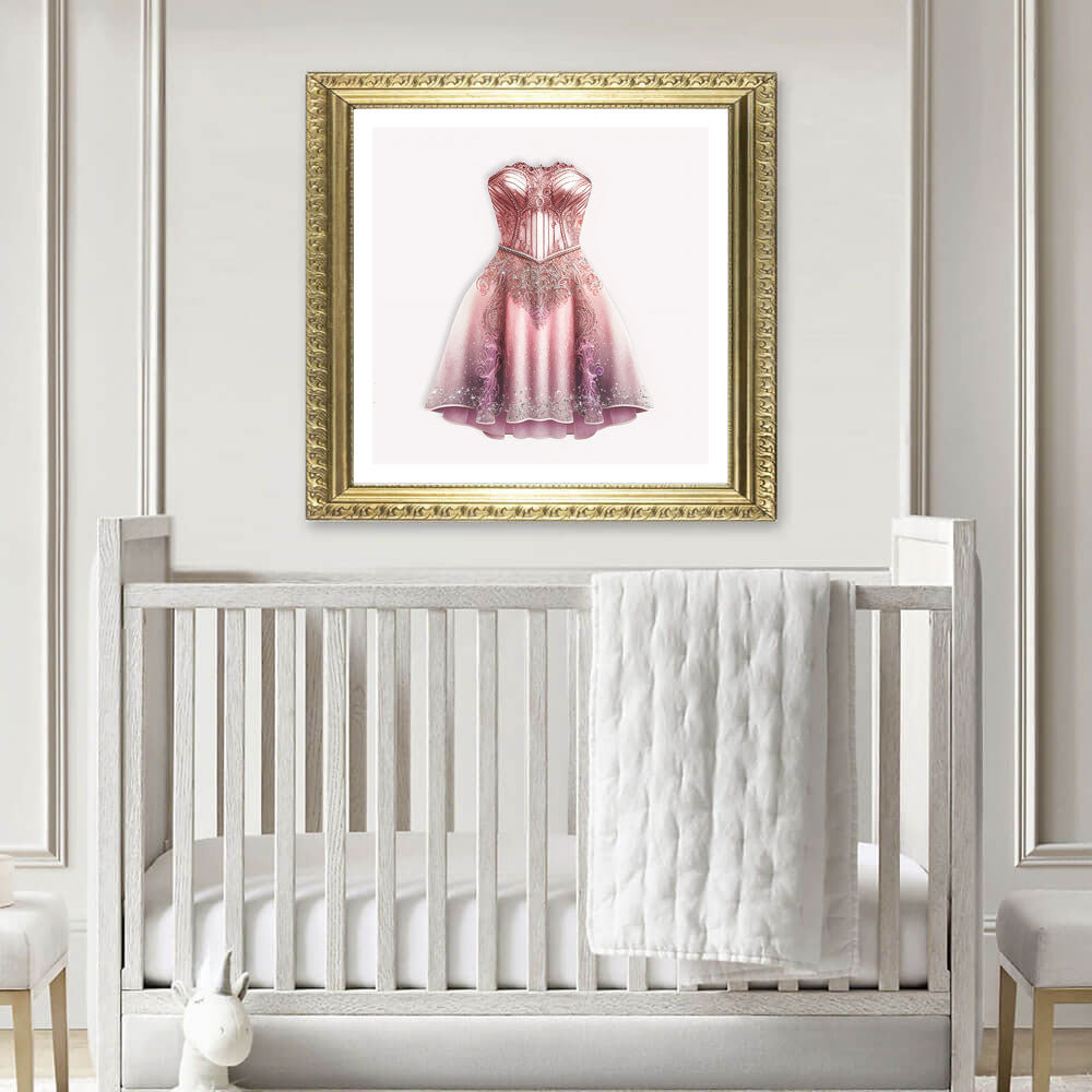 Princess Dress Art Print